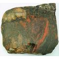 Orange Black Jasper Natural Gemstone Slab Lapid...
