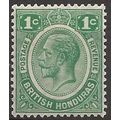 British Honduras 1929 SG126 1c Green Mounted Mi...