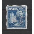 Malta.SG223a 3d St. John's Co-Cathedral (Blue)....