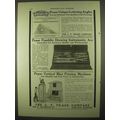 1922 Pease Ad - Lettering Angles; Drawing Instr...