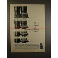 1960 Mamiya C2 TLR Camera Ad - Only Interchange...