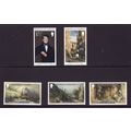 GUERNSEY 1980 CHRISTMAS / PAINTINGS SG221/ 225 ...