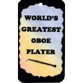 5011 World's Greatest Oboe Player Sign Magnet M...