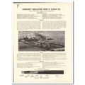 Crescent Insulated Wire Cable Company 1935 vint...