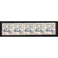 2266 24.1c Tandem Bicycle Very Fine MNH Dry Gum...