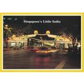 Little India Singapore Postcard unused VGC