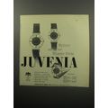 1951 Juvenia Mystere and Mystere Petite Watches Advertisement