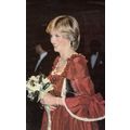 Princess Diana at the Barbican Centre London in...