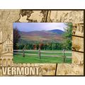 Vermont Laser Engraved Wood Picture Frame Lands...