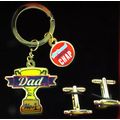 Worlds Greatest Dad Keyring & Cufflinks Trophy ...