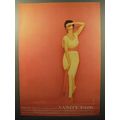 1960 Vanity Fair Lingerie Ad - photo by Richard Avedon - Grecian gown