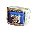 Dress Ring Vampire Clan Steel Biker Ring Size R...