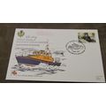 Signed 1985 Cover - RNLI Lifeboat Nottinghamshi...