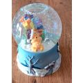 Winnie The Pooh Disney Snow Globe Asleep with G...