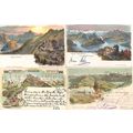 Rigi Hotel Kulm Scriber Kenzeli Gruss Aus 4x Sw...