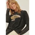 Women's A Mineral Washed Knit Top