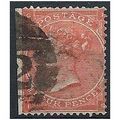 1862 SG79 4d Bright Red Good Used Wing Margin C...