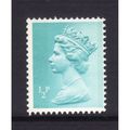 GREAT BRITAIN 1971 SG X841 1/2p TURQUOISE BLUE ...
