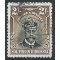 Southern Rhodesia 1924 SG12 2/- Black & Brown F...