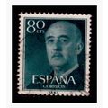 Spain 1955 - 80 Centimos - Definitive Issue - G...