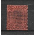 India.SG100 12a Purple/Red.Fine Used.Apr19