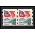 Used 2280 25c U.S. Flag Fine CNP Left 3 PA1062