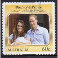 Australia 2013 Birth of a Prince 60c s/a Used