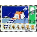 1985 Safety at Sea 31p Value. Communication Sat...