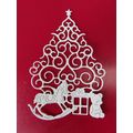 6 x Tattered Lace Die Cuts Under The Tree