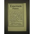 1902 Emerson Pianos Ad - Emerson Pianos