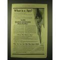 1918 Metropolitan Magazine Ad - What is a spy?