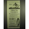 1918 Miller Tires Ad - Uniform Tires