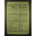 1918 George h. Doran Company Ad - Notable New D...