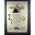 1927 Longines No. 162, No. 159, No. 163 Watch Ad