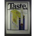 1980 Kent III Cigarettes Ad - Taste