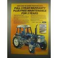 1984 Ford TW Series Tractors Ad - Warranty Plus