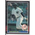 1985 Donruss baseball card 173 Don Baylor