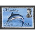 MAURITIUS 1975 BLUE MARLIN FISH 60c USED