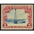 C11, Mint LH 5¢ Large Color Shift To Upper Left...