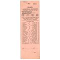 Rare Basketball Betting Slip from January 31, 1948