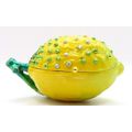 Treasured Trinkets Lemon Trinket with Green & W...