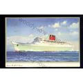LS2592 - Cunard Liner - Caronia - Artist - C.E....