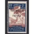 Wallis and Futuna Antelope Postage Due 2c White...