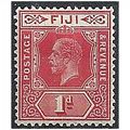 Fiji 1916 SG127 1d Carmine Mounted Mint .. .