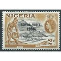 Nigeria 1956 SG81 2d Black & Ochre Royal Visit ...