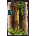 AUS 1996 $5.00 'SOFT TREE FERN' FINE USED (EBID...