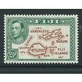 b fiji stamps george v1 sg256 sg 256 hm perf 14...