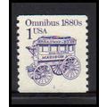 2225 1c Omnibus Very Fine MNH Dry Gum CNS 1 PA5992
