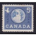 CANADA 1959 10th ANNIV NATO MNH SG510