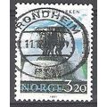 Norge 1991 Michel 1068 O Cote (2013) 0.30 Euro ...